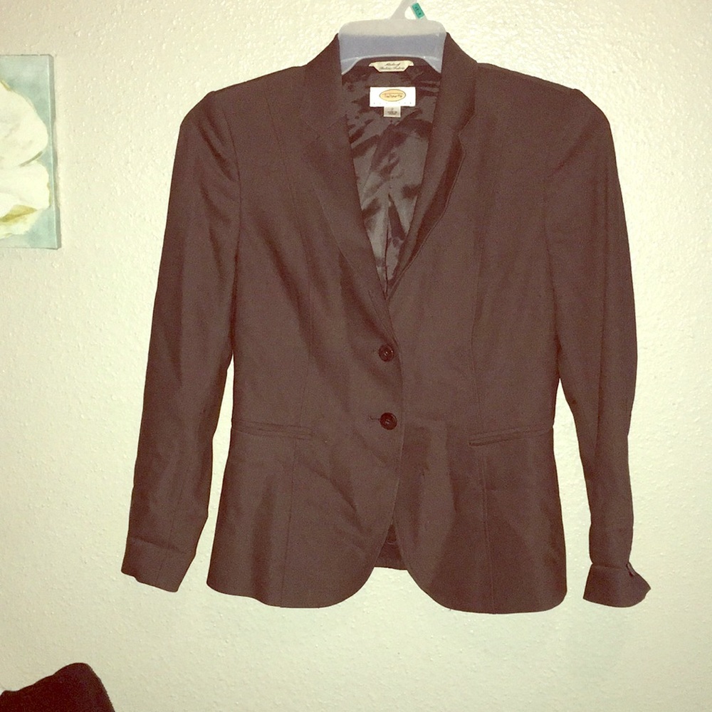 Gray Blazer 🔥 Talbots Petites 🔥